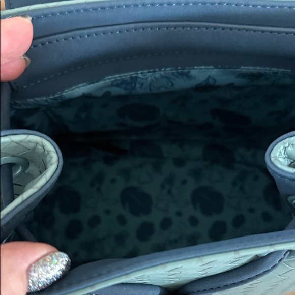 Disney Loungefly Stitch Woven Backpack - Picture 3 of 5